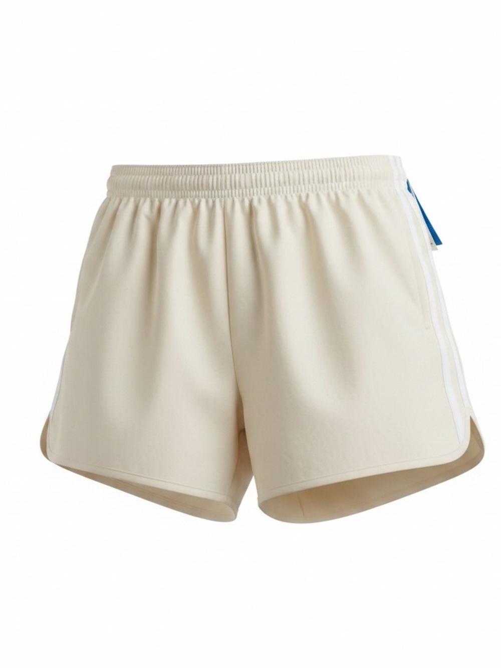 Adidas Cream Lightweight Swim/Beach Shorts L